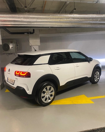 Citroen C4 Cactus cena 50999 przebieg: 54000, rok produkcji 2018 z Warszawa małe 301
